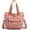 Pink, variant on Women's Casual Hobo Shoulder Bag Large Capacity Nylon Daily Crossbody Bag Work Shopping Handbag Wallet