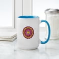 thumbnail image 4 of CafePress - Mandala Cats Mugs - 15 oz Ceramic Large White Novelty Mug, 4 of 4