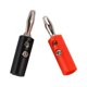 thumbnail image 3 of 10 piezas U55 conector banana de 4 mm con tornillos fijos ABS adaptador de conector de cable de cobre rojo rojo negro amarillo verde azul para pruebas eléctricas ANGGREK Otros, 3 of 8