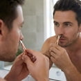 thumbnail image 5 of EXLEAF 2026 New Nose Hair Scissors,Precision Beard Scissors for Men,Multi-Purpose Hair Cutting Shears for Grooming,Nose Hair Scissors for Eyebrow&Cuticle Trimming, 5 of 7