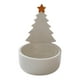 thumbnail image 5 of Portavelas navideño de cerámica pequeño para velas de té Estrella amarilla, 5 of 9