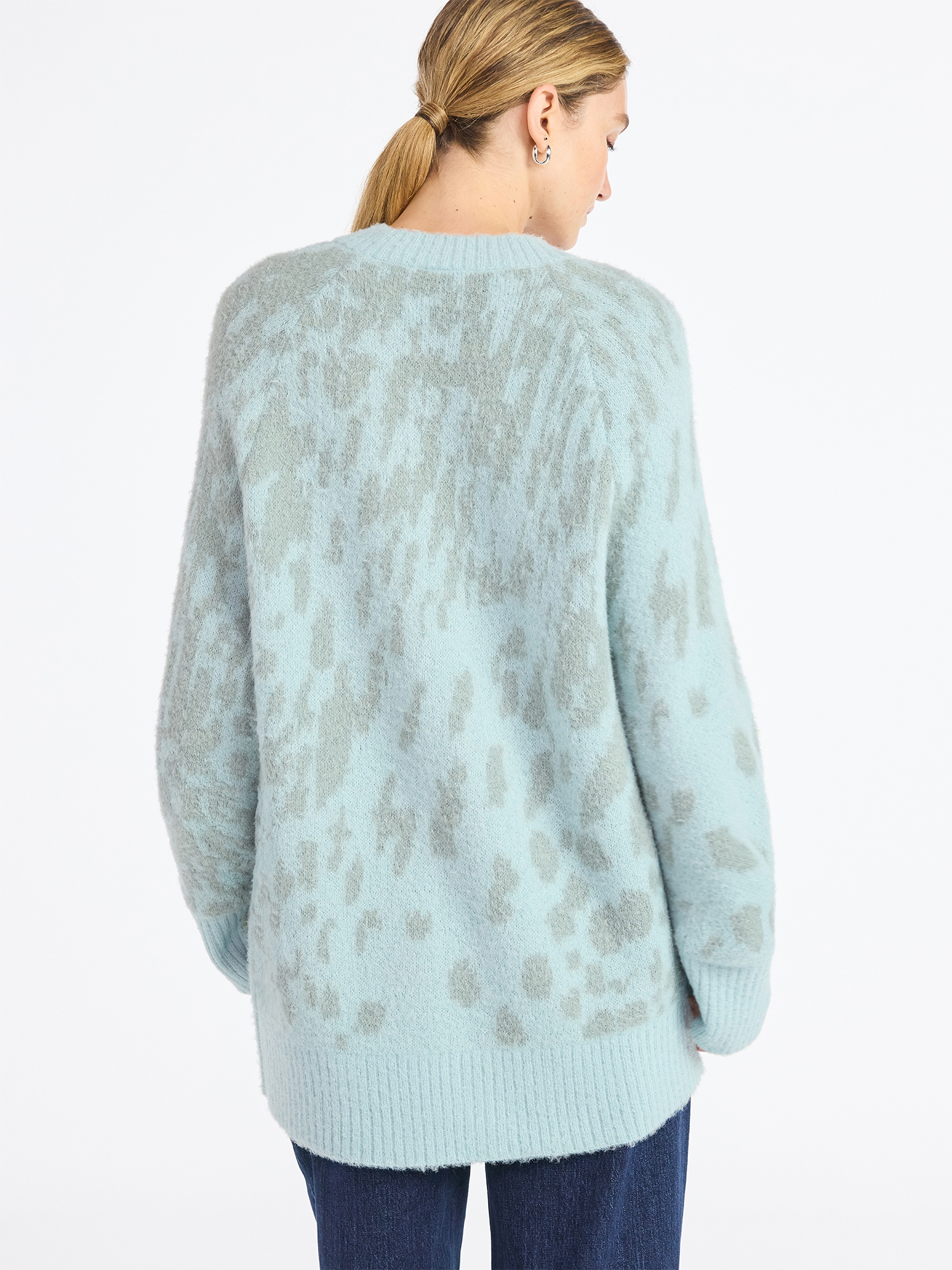 Scoop Women's and Women's Plus Oversized Cardigan Sweater, Lightweight, Sizes XS-4X