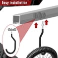 thumbnail image 3 of Ganchos para guardar bicicletas Shimeyao M10 x 1.5, rosca para máquina, 5,5 cm, 3 of 6