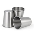 thumbnail image 1 of 5 unids / set de Buena Calidad Copa de Vino de Acero Inoxidable 304 Copa de Vino Irrompible Kid' Abody Tazas, 1 of 7