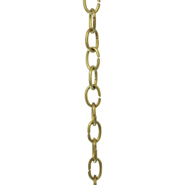 RCH Hardware CHBR06U Brass Chandelier Chain, Various Finishes (3 Feet