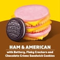 thumbnail image 4 of Lunchables Ham & American with Chocolate Creme Cookies, 3.2 oz Pack, 4 of 18