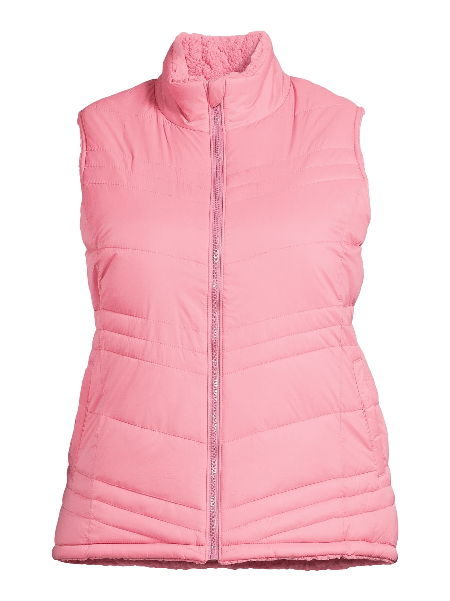 Time and Tru Women's and Plus Reversible Vest - Walmart.com