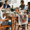 thumbnail image 4 of HUASHENG Halloween Table Runner Pumpkins Seasonal Kitchen Dining Table Home Outdoor Decorations (13'' X 72''), 4 of 5