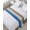 Navy Blue Brown, variant on Bed Runner Scarf Queen Size, Red Black Ombre Stain Bed Runners & Scarves for Foot of Beds, Vintage Farmhouse Wooden Decorative Bedding Runner Scarf for Hotel Home Bedroom