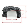 thumbnail image 3 of Dark Gray Landscape Resin Basking  for Ramp Turtle Climb Stone Habitat, 3 of 6
