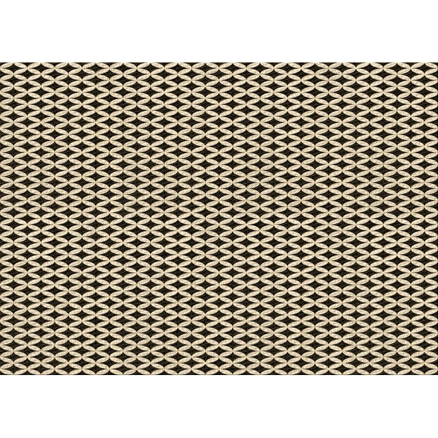 Ahgly Company Machine Washable Indoor Rectangle Transitional Chocolate Brown Area Rugs, 4' x 6'