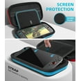 thumbnail image 6 of TiMOVO Hardshell Carrying Case with 10 Game Card Slots for Nintendo Switch 2 2025, Portable Travel Bag for Switch 2 Accessories, Blue Red, 6 of 8