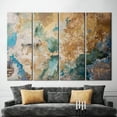 thumbnail image 3 of Modern Printed, Brown Tones Canvas, Brown Wall Decor, Earth Tone Printed Canvas, Modern Abstract Canvas Art, Earth Tones Canvas, Canvas Wall Decor - 3P-Gold Framed, 3 of 9
