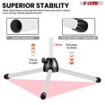 thumbnail image 2 of 5Core Tripod Mic Stand 4Pcs Adjustable Holder Floor Microphone Boom Arm, 2 of 4