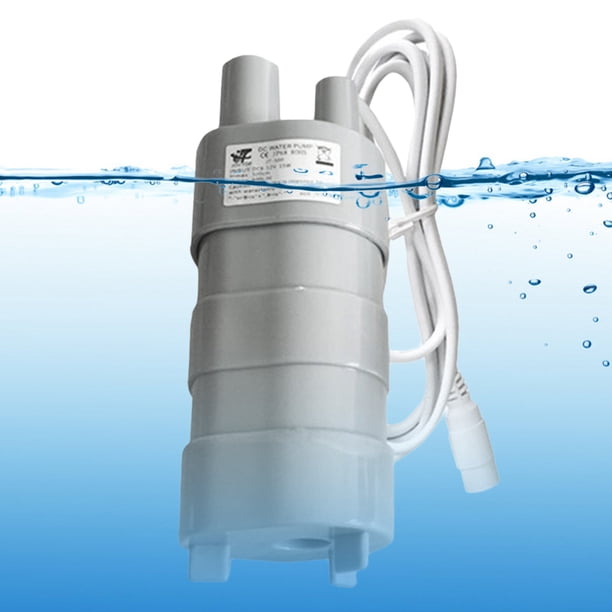 Bomba de agua de 12 V CC de alta elevación, 5 m/16,4 pies, 15 W, para caravana (A)