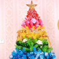 thumbnail image 4 of Árbol de Navidad QUANZHOUTIANDI color arcoíris 60 cm, 4 of 5
