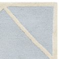 thumbnail image 4 of Safavieh Cambridge Light Blue Transitional Rug - Square 4', 4 of 5