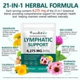 thumbnail image 3 of Lymphatic Support, 21-In-1 with Echinacea, Dandelion, Burdock, Supports lmmune & Lymphatic Wellness, 240 Softgels, 3 of 4