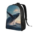 thumbnail image 2 of Balery Dancing Whale Mochila - Mochila Estilosa y Duradera para Laptop de 15 Pulgadas con Tela Oxford Impermeable, 2 of 8