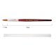 thumbnail image 2 of Sable Acrílico Nail Art Brush Red Wood Pen Nail Brush para Nail Art Manicura Herramienta regalos para mujeres (10#), 2 of 7