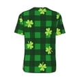 thumbnail image 2 of Daiia Happy St. Patrick's Day5 Mens Baseball Jersey Button Down Shirts Short Sleeve Sports Uniforms-Small, 2 of 9