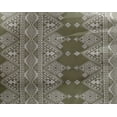 thumbnail image 4 of oneOone Georgette Viscose Dusty Green Fabric Geometric Ethnic Dress Material Fabric Print Fabric By The Yard 42 Inch Wide, 4 of 4