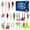 C, variant on 2026 Christmas Fishing Advent Calendar with 24 Fishing Lures, Tackle Surprise Calendar for Freshwater Saltwater Bass Trout
