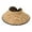 Khaki, variant on Sun Hats for Women , Summer Accessories , Womens Wide Brim Hat Stylish Summer Sun Visor Hat for Women UPF 50  Foldable Ponytail Design Breathable Straw Beach Accessory