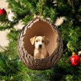 thumbnail image 6 of Meggemo 3.1 Inches Christmas Animal Hanging Ornament Single Piece Xmas Tree Decor Holiday Season Home Party Accessory, 6 of 8
