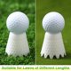 thumbnail image 4 of Juego de camisetas de golf | Soportes para pelotas de golf de polímero de 8 piezas | Textura ondulada | Alturas variadas de 1/4-2 pulgadas | Mezcla duradera de caucho y plástico | Reutilizable, 4 of 7