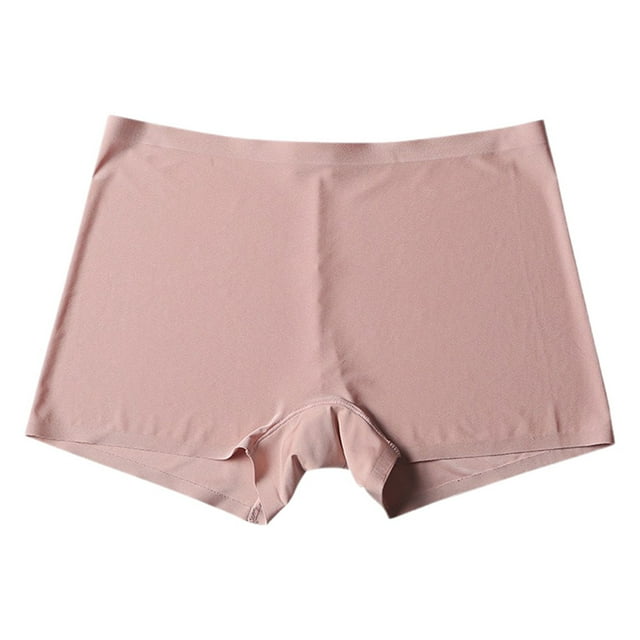 Culottes Respirantes Taille Haute à Entrejambe Allongé pour Femmes Grande Taille