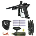 thumbnail image 1 of Azodin Kaos Pump II Paintball Marker Gun 3Skull Mega Set - Black, 1 of 2