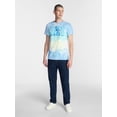 thumbnail image 2 of Disney Lilo and Stitch Men's and Big Men's Tie Dye Tee, Sizes S-3XL, 2 of 5