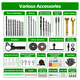 thumbnail image 4 of Rotomartillo Bloosom  Taladro Cincelador Perforador Sds Industrial Verde, 4 of 4