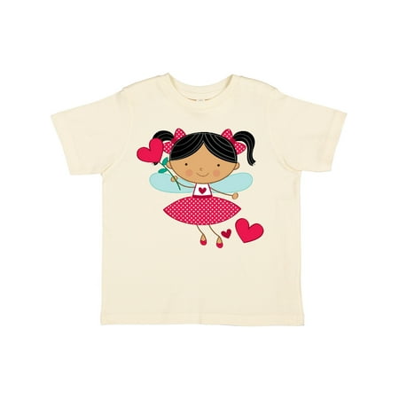

Inktastic Cute Valentine Fairy Girl Gift Toddler Toddler Girl T-Shirt