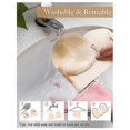 thumbnail image 3 of 26-27 XIANRENGE Adhesive Bra Push Up Self-Adhesive Strapless Bra Backless U-Shaped Invisible Without Straps Bra for Swimsuit Dress Wedding Dress-Nude, 3 of 5