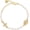 A-cross, variant on Gold-Plated Rose Rosary Cross Bracelet, Virgin Mary Catholic Women's Confirmation and Baptism Gift