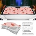thumbnail image 4 of Kdxio Strawberry Print Front Windshield Sun Shade,Folding Auto Sunshade for Car Truck SUV-Medium, 4 of 7