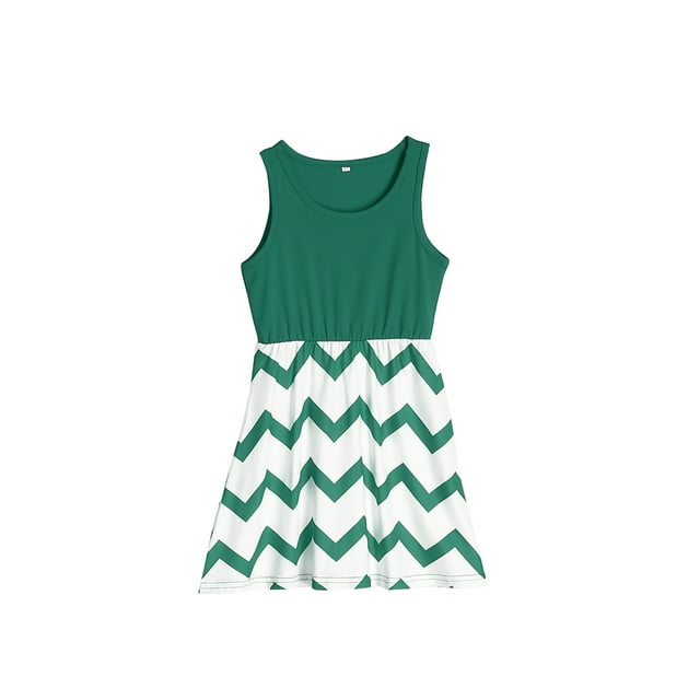 Mialoley Robe Mère Fille, Robe Maxi Bohème, Robe Sans Manches à Empiècements