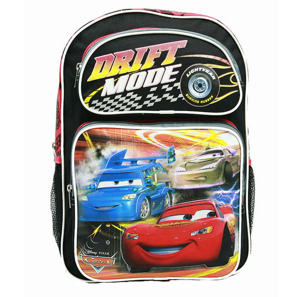 Disney - Backpack - Disney - Cars 2 - McQueen - Drift Mode (Large ...