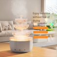 thumbnail image 3 of Cloud Rain Humidifier with LED Mood Light & Essential Oil Diffuser Rain Sounds White Noise Diffuser for Bedroom,1*Cloud Rain Humidifier 1*Remote control 1*USB cable,White, 3 of 9