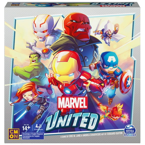 Spin Master Games, Marvel United Cooperative Multiplayer Strategy Card Game, Ages 14 