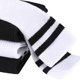 thumbnail image 2 of 6 pares de calcetines de uniforme escolar hasta la rodilla para niños pequeños, medias de rayas de algodón transpirables de malla, primavera, verano, otoño e invierno, 2 of 5