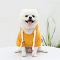 thumbnail image 5 of Dog Clothes, Soft Breathable Sweatshirt for Small & Medium Breed Dogs, Perfect for Cool Morning Walks & Lounging at Home Orange 3XL, 5 of 5