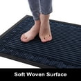 Buganda Outdoor Doormats, Heavy Duty Durable Rubber Door Mats, Absorbs