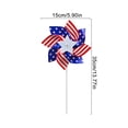 thumbnail image 4 of pdqouc 10 PCS American Flag Patriotic Windmill Wind for Yard Garden Fourth Of July Independence Day Party Decorations American Flag Home Parties Supplies, 4 of 6
