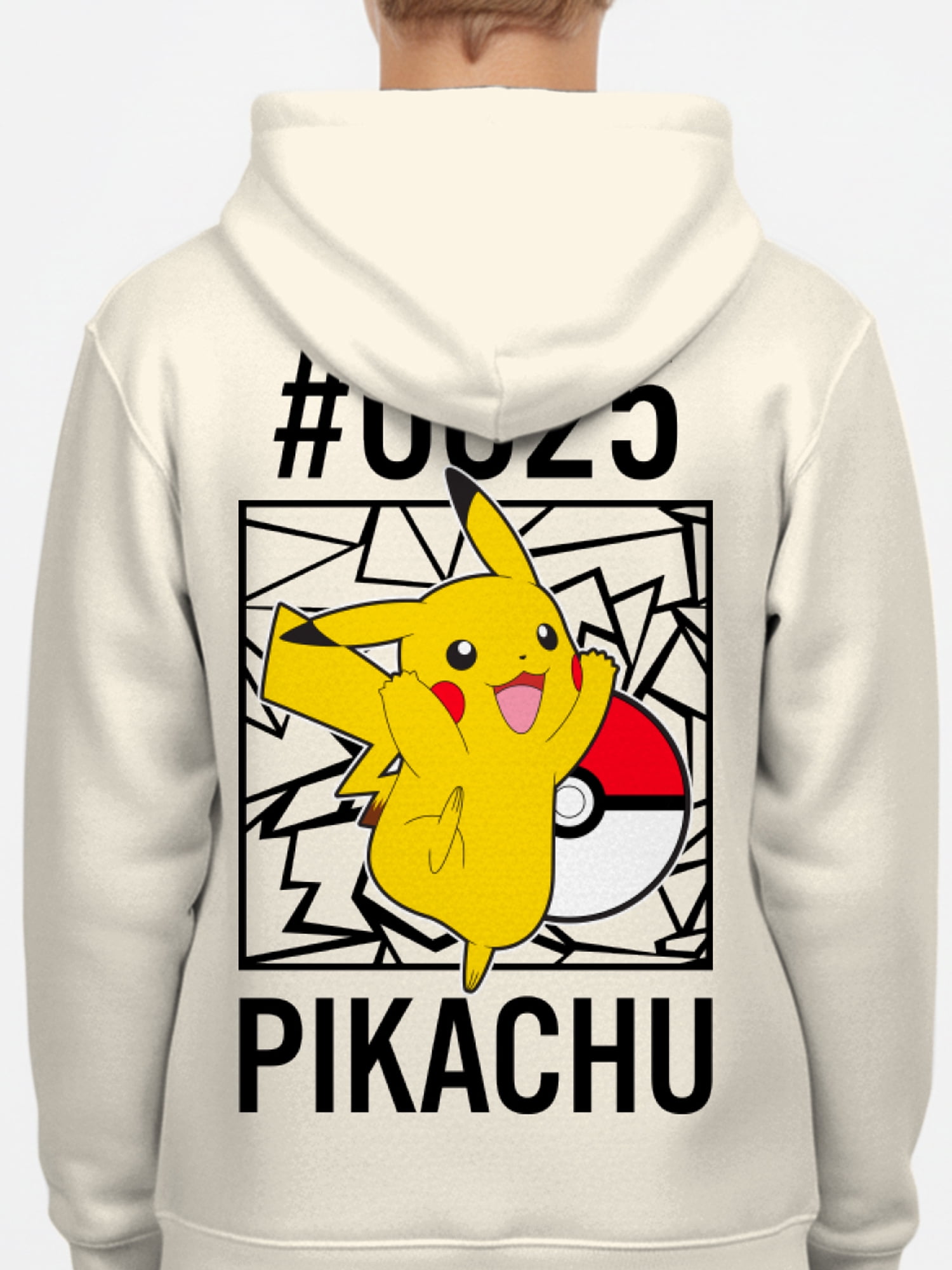 Pokémon, Boys' & Big Boys' Graphic Hoodie, Pika Pika Pokeball, Sizes 4-18