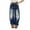 Dark Blue A, variant on Ashirexll Womens Jeans, Wide Leg Jeans Woman, Fashion Summer Wide Leg Mid Waist Jean Pants with Zipper Pocket Casual and Loose Long Denim Pants