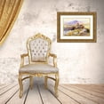 thumbnail image 3 of Russell, Charles Marion 18x13 Gold Ornate Wood Framed with Double Matting Museum Art Print Titled - Indians Scouting a Wagon Train, 3 of 4
