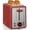Red, variant on Toaster 2 Slice, Bread Toaster with LCD Display, 7 Shade Settings, 1.４'' Extra Wide Slots Toaster with Cancel, Bagel, Defrost, Reheat Functions, Removable Crumb Tray, 900W,Red